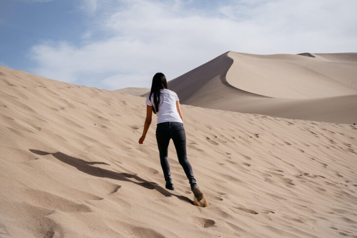 The Gobi Desert at Dunhuang - The Silk Road